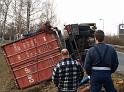 LKW verliert Container Koeln Niehler Ei P071